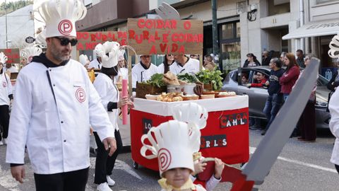 El desfile del carnaval de Sarria