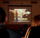 Proyecci�n de webseries, ayer (en la imagen, �Poetarras�).