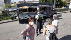 Un d�a de feria en el mercado ganadero de Chantada, en una fotograf�a del verano pasado
