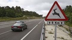 Autova de Ourense a Santiago en Cea