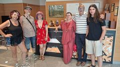Visita da familia Picallo ao Melga, xornadas atr�s