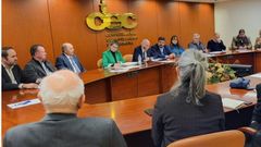 La reuni&oacute;n de la Confederaci&oacute;n de Empresarios de A Coru&ntilde;a