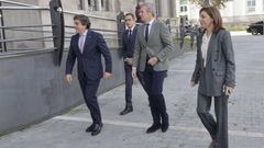 Martín Fernández Prado, Javier Goñi, Alfonso Rueda y Ángeles Vázquez