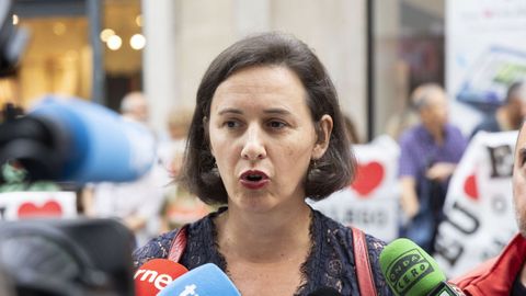 Elsa Quintas, vicepresidenta da Mesa pola Normalizaci�n Ling��stica