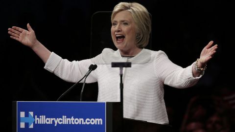 Clinton suma los delegados necesarios para la nominaci�n dem�crata