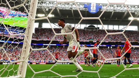 Bellingham anota el segundo gol de Inglaterra, en la pr�rroga, que clasific� a Inglaterra