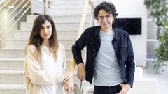 La investigadora Carolina Villarroya con Marcos Malumbres, jefe del grupo de Divisi�n Celular y C�ncer del CNIO.