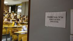 Participantes a las oposiciones de magisterio