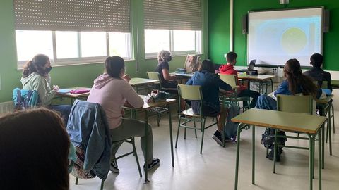 Imagen de archivo de una jornada de Renacer en un colegio.