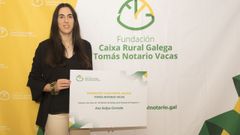 Ana Seijas recibi� la semana pasada una beca para estudios de posgrado