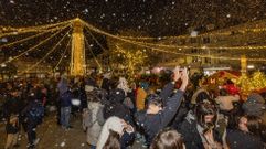 En la Costa da Morte ya es Navidad: as se encendieron A Laracha, Carballo, Cee o Malpica