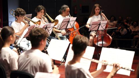 Concierto solidario Clas Clas de la pasada edici�n.Imagen de uno de los conciertos de una edici�n anterior del Clascl�s