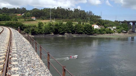 Vista del lugar de Salto, en O Couto