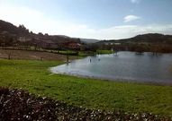 Estos d�as el embalse est� alcanzando en la zona cotas hist�ricas