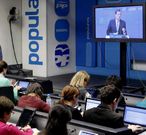 Rajoy no respondi� a los medios en sus dos �ltimas comparecencias