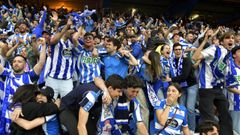 Seguidores del Deportivo en Riazor