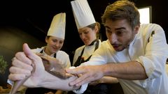 Los hermanos Joan, Josep y Jordi Roca regentan El Celler de Can Roca.