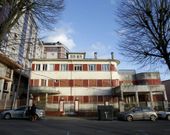 Aspecto que presenta en la actualidad el antiguo sanatorio Garc�a Portela. 