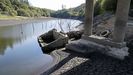 El embalse de Eiras, en Vigo, al 50 % de su capacidad.