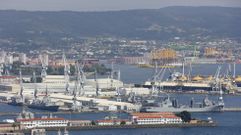 El contrato incluye el mantenimiento de gr�as en Navantia Ferrol y Fene