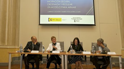 Presentación del libro sobre el Pacto Mundial para la migración segura