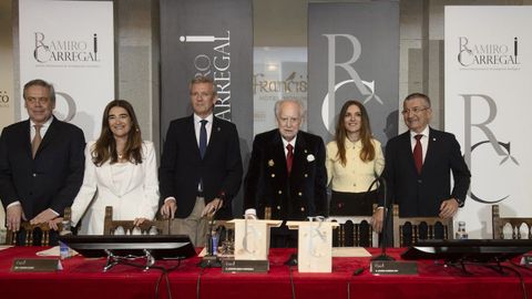 Imagen de entrega del Premio de Investigaci�n Oncol�gica Ramiro Carregal a Noelia Tarazona y a la palmeirense Manuela Gago otorgado en el 2025