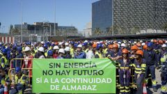 La plataforma lleva tiempo moviliz�ndose para reclamar la continuidad de la central nuclear