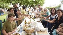 En la Festa da Ameixa de Carril se suelen consumir 9.000 raciones de este bivalvo.