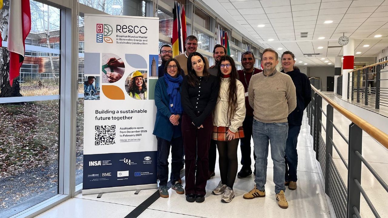 El campus de Ferrol impartirá un nuevo máster internacional sobre energías renovables y construcción sostenible