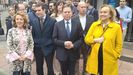 pp asturias.Teresa Mallada, Pablo Casado, Alfredo Canteli, Susana Lpez Ares, Luis Venta y Mercerdes Fernndez