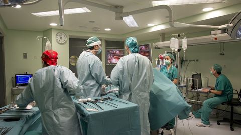 Operacin en Povisa, en imagen de archivo