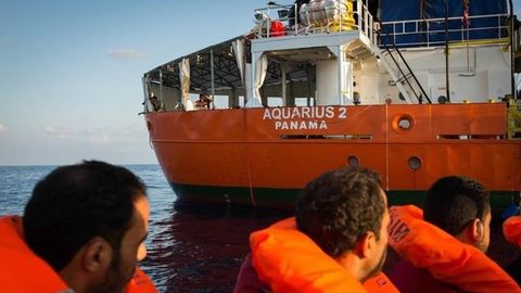 El barco Aquarius en una imagen de archivo