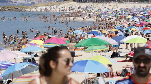 Playa de Samil, Vigo. 