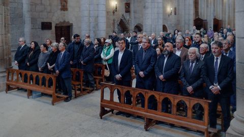 As primeiras bancadas estiveron ocupadas por representantes da Xunta, Deputaci�n e Concello