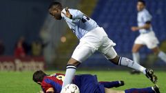 McCarthty, en un partido contra el Barcelona en enero del 2003.