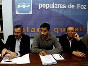 Balseiro, Casti�eira y Fern�ndez, en una foto de archivo.