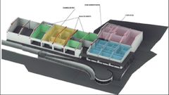 Dise�o de lo que se espera sea el futuro Centro de Mayores de Campelo