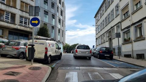 El tr�fico de la Ronda se desv�a junto al Parque Rosal�a