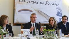 Alfonso Rueda esta ma�ana en Ferrol