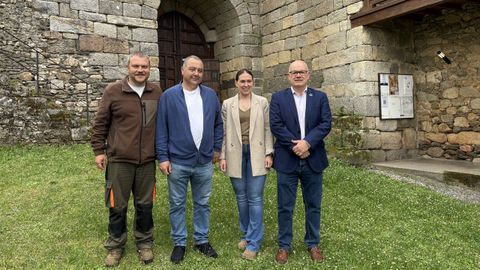 La presentación se realizó en el castillo