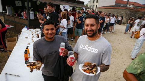 Celebracin del San Juan en Porto do Son