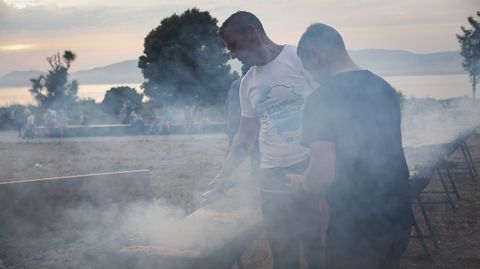 Celebracin del San Juan en Porto do Son