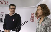 Patxi L�pez y Meritxell Batet.