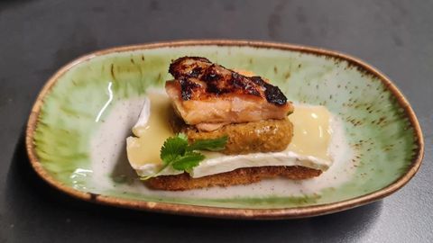 Una de las propuestas de la ruta de tapas «O estaleiro nas tabernas» de Fene.
