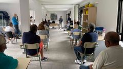 El conselleiro de Medio Rural, en Leiro