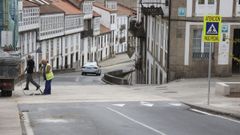 Imangen de As Rodas, tras su reapertura en la ma�ana de este lunes.