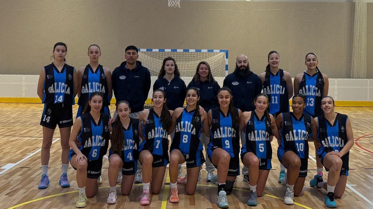 Claudia Rodríguez lidera a Galicia en el asalto al nacional cadete de baloncesto en Zaragoza