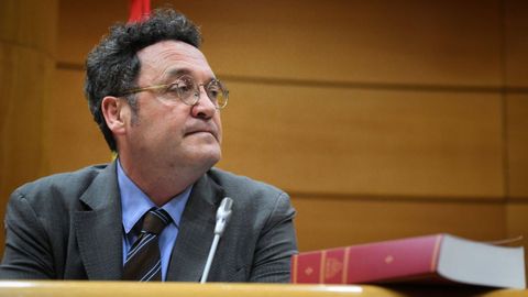 El fiscal general del Estado, lvaro Garca Ortiz, durante su comparecencia en la Comisin de Justicia del Senado.