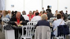 La fiesta se desarrolla en el puerto pesquero de O Berb�s