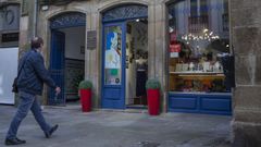 El incidente se produjo en la tienda Morgana, situada en la R�a do Vilar